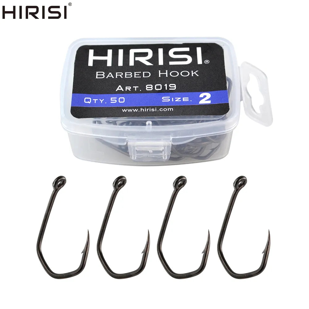 Hirisi Fishing Hooks - 50 Units Nº2