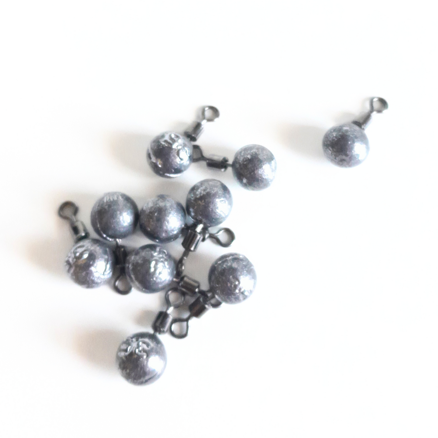 Round Sinkers with Swivel 3.5g | 10 units