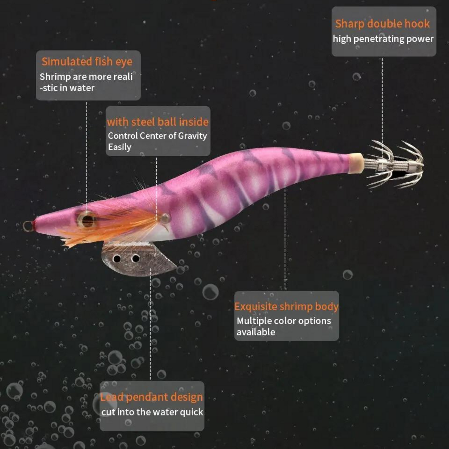 Babalu Cuttlefish / Squid Jig Luminous LA 3.0 | 1 unit