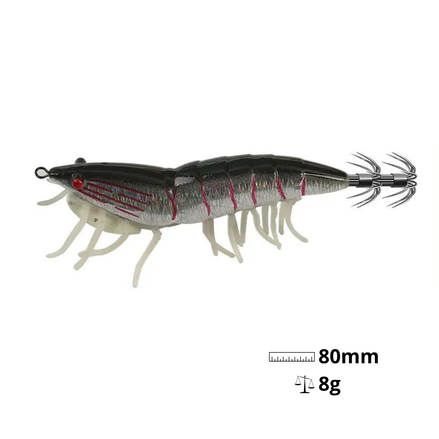 Babalu Luminoso Shrimp I 80mm 8g | 1 unit