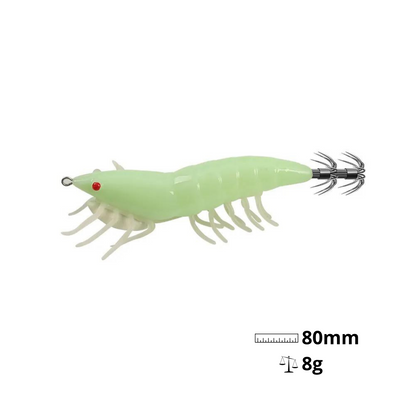 Babalu Luminous Shrimp J 80mm 8g | 1 Unit