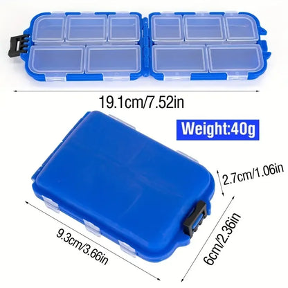 Waterproof Fishing Box Blue 99mm x 65mm | 3.9in x 2.56in